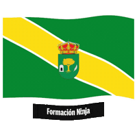 Flag Spain Sticker by Formación Ninja