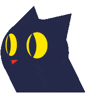 Cat Observing Sticker by radio FM4