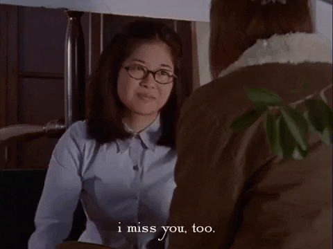I Miss You Too Season 1 GIF by Gilmore Girls 