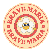 Strong Sticker by Hey Maria LLC