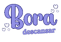 Bora Descansar Sticker by Bel Diniz