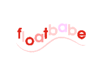 floatbabe pink red wave sassy Sticker