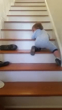 stairs learning GIF