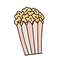 Netflix Popcorn Sticker