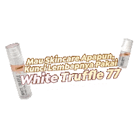 Whitetruffle Glowing Sticker by eBright Skin Official