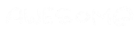 Awesome Typography Sticker by Mike O.