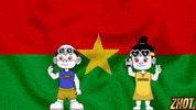 Burkina Faso Flag GIF by Zhotcita