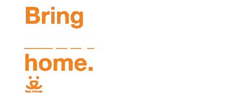 Happy Sticker Sticker by Best Friends Animal Society