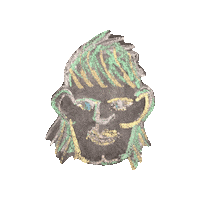 Woman Face Sticker by jorgemariozuleta