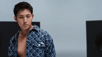 Calvin Klein Photoshoot GIF