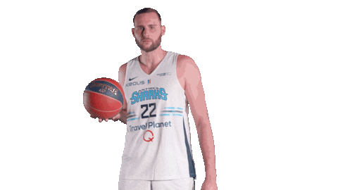 Basket Boyer Sticker by Antibes Sharks