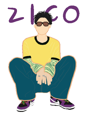 Zico Gak Sticker