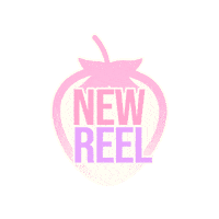Instagram Strawberry Sticker