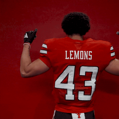 Chris Lemons GIF by Texas Tech Football