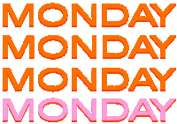 Day Monday Sticker