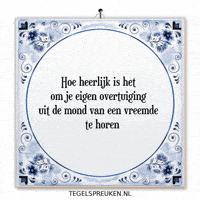 Wijsheid Spreuk GIF by Tegelspreuken.nl