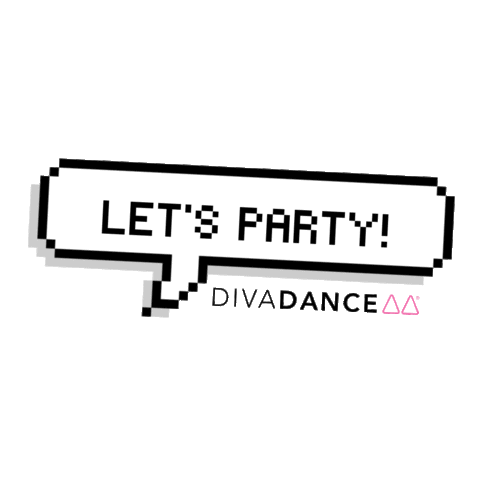 DivaDanceHQ giphyupload dance party dancing Sticker