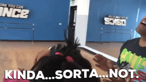 kinda no GIF by Fluffy Friends