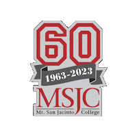Logo 60Th Sticker by MSJC
