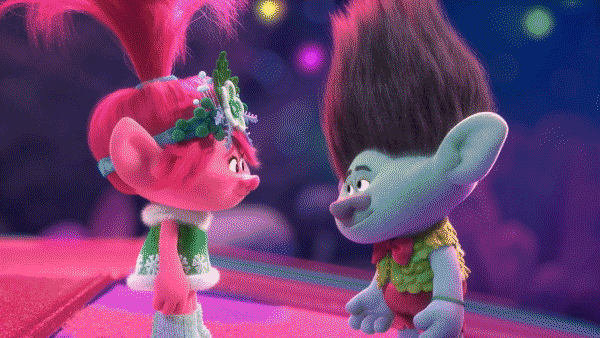 Christmas Love GIF by DreamWorks Trolls