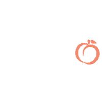 Peach Babe Sticker by GymPeach