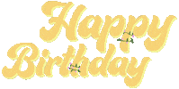 Happy Birthday Sticker