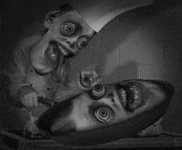 black and white animation GIF by Colin Raff