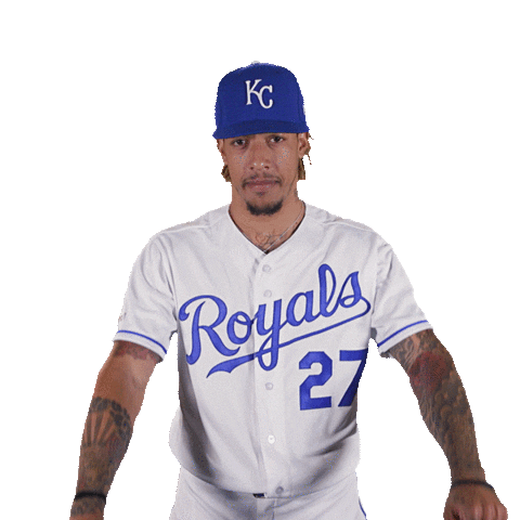 Major League Baseball No Sticker by Kansas City Royals