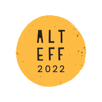 Film Festival Logo Sticker by ALT EFF