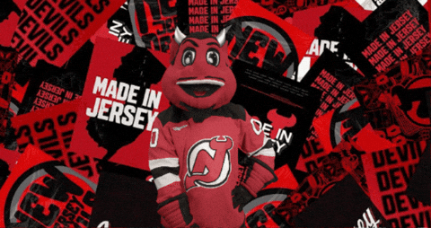Nhl Mascot GIF by NJ Devil