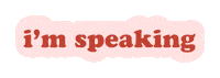 Speaking Kamala Harris Sticker by Girl Tribe Co.