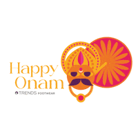 trendsfootwearofficial onam happy onam mahabali trends footwear Sticker