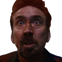 Nicolas Cage Wink Sticker by DCM