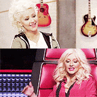 christina aguilera television GIF by The Voice