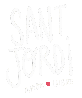 Sant Jordi Libro Sticker