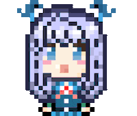 IsanaTW pixel jyunyu happy Sticker