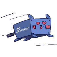 Happy Lets Go Sticker by Seasonic