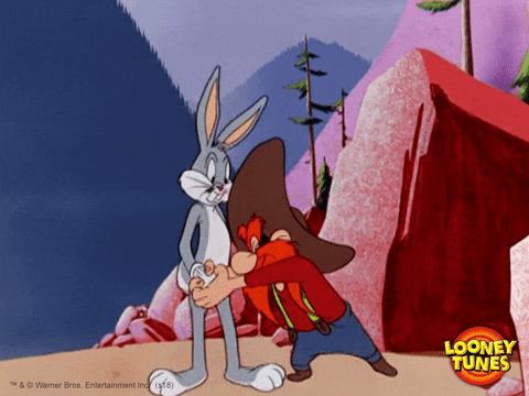 looney tunes friends GIF