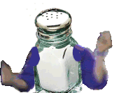 salt dancing Sticker