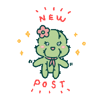 yahhoprickles cute new kawaii new post Sticker