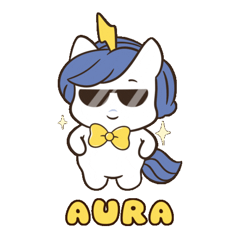 Good Energy Aura Sticker by Brave Unicorn