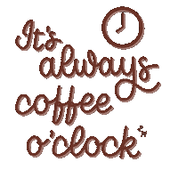 Coffee Time Sticker