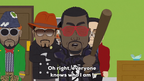 kanye west GIF by South Park 