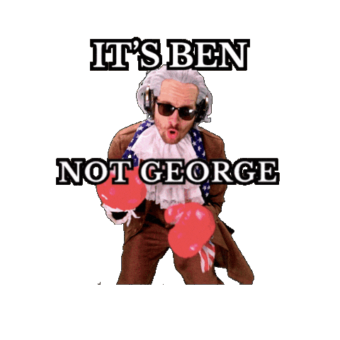 Benjamin Franklin Sticker