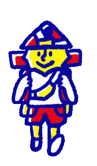 itokin travel walk trip journey Sticker