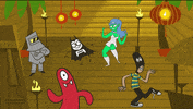 dance party kickstarter GIF by The Aquabats!
