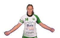 Quintushandball celebration goal cheer eredivisie Sticker