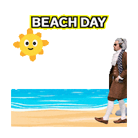 Beach Day Summer Sticker