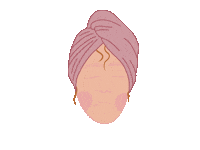 Skincare Face Mask Sticker