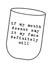 Sassy Mug Sticker by Wheelhouse Studio